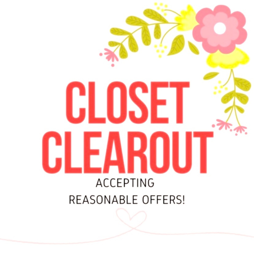 Everything must go! Reasonable offers accepted!